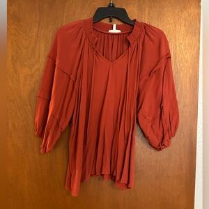 Maurices Terracotta Blouse